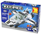 Stavebnice Ausini 25465 Vesmírná raketa bílá - kostky rozměrově shodné s Lego