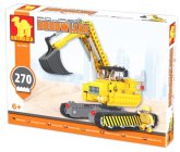 Stavebnice Ausini 92891 Bagr - kostky rozměrově shodné s Lego