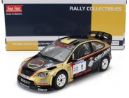 Sun-star Ford england Focus Rs Wrc08 N 1 Winner Rally Wyedean Forest 2015 Paul Bird - Aled Davies 1:18 Černé Zlato