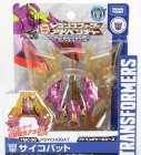 Takara-tomy Takara-tomy Transformers Adventure Tmc06 Psyco Bat Cm. 5.5 1:64 Lillac Gold