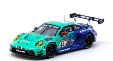 Tarmac Porsche 911 992 Gt3 R Team Falken Motorsports N 44 24h Nurburgring 2023 Joel Eriksson - Tim Heinemann - Nico Menzel - Martin Ragginger 1:64 Zelená Modrá