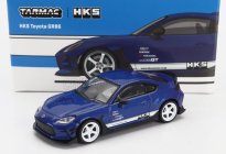 Tarmac Toyota Gr86 Hks 2022 1:64 Blue