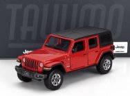 Tayumo Jeep Wrangler Sahara Hard-top 2012 1:32 Červená Černá
