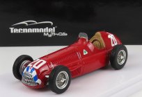 Tecnomodel Alfa romeo F1  Alfetta 159 N 20 3rd Spain Gp 1951 Giuseppe (nino) Farina 1:43 Red