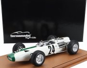 Tecnomodel BRM F1  P261 N 24 Belgium Gp 1965 Bob Bondurant 1:18 Bílá Zelená