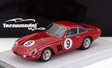 Tecnomodel Ferrari 330 Lmb 4.0l V12 Team Pierre Noblet N 9 24h Le Mans 1963 Pierre Noblet - Jean Guichet 1:43 Red