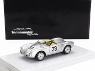 Tecnomodel Porsche 550a Team Porsche Kg N 33 24h Le Mans 1957 H.hermann - R.von Frankenberg 1:43 Silver