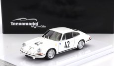 Tecnomodel Porsche 901 911 S Team Auguste Veuillet N 42 24h Le Mans 1967 R.buchet - H.linge 1:43 Bílá