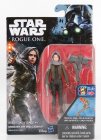 Tomica Star wars Rogue One Sergeant Jyn Erso Jedha Figure Cm. 9.0 1:18 Zelená Šedá