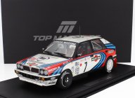 Topmarques Lancia Delta Hf Integrale Martini 16v N 7 Winner Rally Montecarlo 1990 D.auriol - B.occelli 1:12 Bílá Červená Modrá