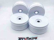 TPRO 1/8 Off-Road disky Pro-XR Race Medium/Střední tvrdost, bílé, 4 ks.