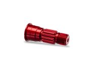 Traxxas hřídel předního kola hliníková červená