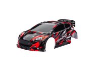 Traxxas karosérie Ford Fiesta ST Rally Brushless červená