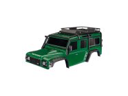Traxxas karosérie TRX-4 Land Rover Defender zelená (bezsponková)