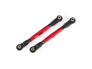 Traxxas ojnička 88mm hliníková červená (2)