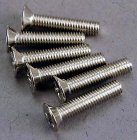 Traxxas šroub křížový M3x15mm zápustná hlava zink. (6)