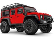ROZBALENO - RC auto Traxxas TRX-4M Land Rover Defender 1:18 RTR, červená