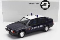 Triple9 Alfa romeo 75 Carabinieri - Police - 1988 1:18 Modrá Bílá