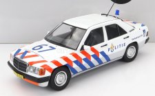Triple9 Mercedes benz 190e (w201) N 67 Police Dutch 1993 1:18 Bílá Modrá Červená