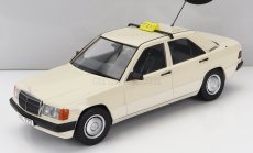 Triple9 Mercedes benz 190e (w201) Taxi Germany 1993 1:18 Cream