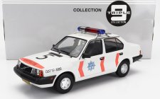 Triple9 Volvo 340 Dl Dutch Police Rijkspolitie 1987 1:18 Bílá Oranžová