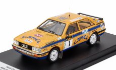 Trofeu Audi Quattro Coupe N 1 2nd Rally Algarve 1987 Attila Ferjancz - Janos Tandati 1:43 Žlutá