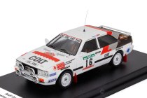 Trofeu Audi Quattro Coupe (night Version) N 16 Rally Portugal 1988 Sebastian Lindholm - Steve Bond 1:43 Bílá Červená