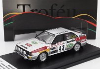 Trofeu Audi Quattro (night Version) N 43 Rally Montecarlo 1982 Jacques Panciatici - Demachy 1:43 Silver Red