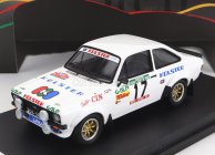 Trofeu Ford england Escort Mkii (night Version) N 17 Rally Portugal 1983 J.p.borges - R.bevilacqua 1:43 Bílá