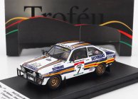 Trofeu Ford england Escort Mkii (night Version) Team Rothmans N 7 Rally Bandama 1981 Ari Vatanen - David Richards 1:43 Bílá Modrá Žlutá