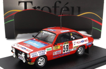 Trofeu Ford england Escort Mkii Rs2000 (night Version) N 59 Rally Montecarlo 1982 C.baroni - R.baud 1:43 Red