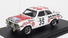 Trofeu Opel Ascona N 35 Rally Montecarlo 1975 Tchine - P.gandolfo 1:43 Bílá Červená