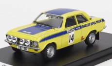 Trofeu Opel Ascona (night Version) N 14 Rally Welsh 1974 R.brookes - R.h.evans 1:43 Žlutá Modrá