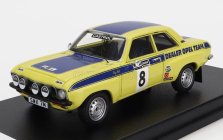 Trofeu Opel Ascona (night Version) N 8 Rally Welsh 1974 T.fall - M.broad 1:43 Žlutá Modrá