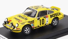 Trofeu Porsche 911 Carrera Rs Coupe (night Version) N 10 Rally East African Safari 1973 Bjorn Waldegaard - Hans Thorzelius 1:43 Žlutá