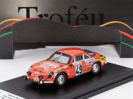 Trofeu Renault Alpine A110 Coupe N 49 Rally Montecarlo 1973 Alex Vineis - Oswald Peri 1:43 Red