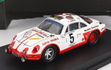 Trofeu Renault Alpine A110 N 5 2nd Rally Ypres 1973 S.laurent - P.hammelrath 1:43 Bílá Červená