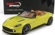 Truescale Aston martin Vanquish Zagato Volante Cabriolet Open 2017 1:18 Kosmopolitní Žlutá