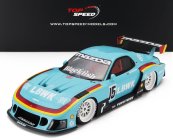 Truescale Mazda Rx-7 Lb Works Super Silhouette N 15 Racing Europe 2006 1:18 Světle Modrá