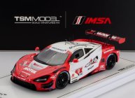 Truescale Mclaren 720s Gt3 Evo 4.0l Turbo V8 Team Pfaff Motorsport N 9 Imsa Motul Course Monterey 2024 Oliver Jarvis - Marvin Kirchhofer 1:43 Červená Bílá