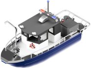 Türkmodel záchranný člun 1:50 kit