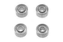 Ultra kuličkové ložiska 1,5x4x2mm, 4 ks.