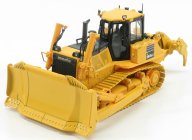 Universal hobbies Komatsu D155ax Bulldozer Ruspa Cingolata - Scraper Tractor 1:50 Žlutá Černá