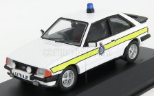 Vanguards Ford england Escort Mkiii Xr3i Police 1990 1:43 Bílá Žlutá