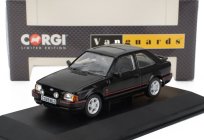 Vanguards Ford england Escort Mkiv Xr3i Rhd 1986 - England Version 1:43 Black