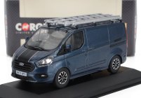 Vanguards Ford england Transit Custom Van 2018 1:43 Blue Met