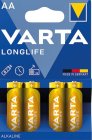 VARTA 4106 Longlife AA LR6 4ks