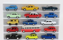 Vetrina display box Accessories Espositore Aperto - For Auto 1/43 1/64 - Cars Not Included - Lungh.lenght Cm 36.8 X Largh.width Cm 6.7 X Alt.height Cm 24.3 (altezza Utile Tra I Ripiani Cm 4.5 Inner Height Among Shelves) 1:43 Bílá