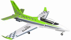 RC letadlo Viper Jet 1450mm EPP ARF set, zelená