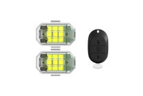 Water-proof Strobe Light with Remote Controller (2pcs) (vč Aku)